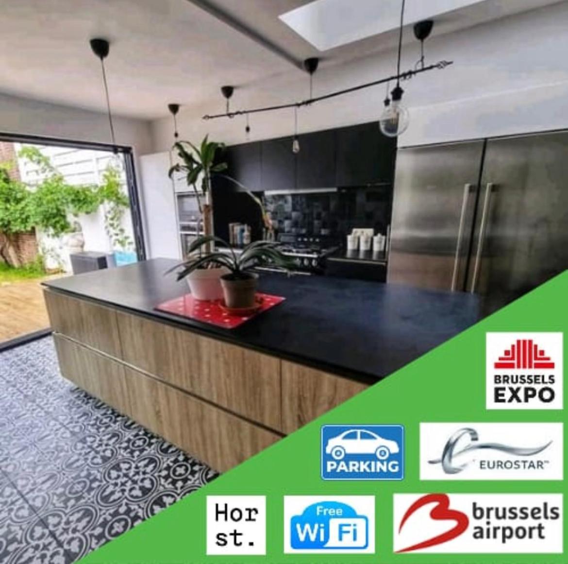 Appartement 3 Chambres Centre Vilvoorde Bruxelles Brusselsairport Expo Nato Anvers Wifi Free Parking Ngoại thất bức ảnh
